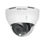 Camera an ninh Kbvision IP KX-A2014N 2MP, hình ảnh Full HD, ống kính 2.8mm góc rộng 102°, hồng ngoại 30m, H.265+, thiết kế bán cầu chống nước IP67, hoạt động ổn định mọi điều kiện thời tiết