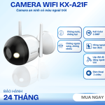 KBVISION KX-A21F Camera IP Wifi Full Color, Tích Hợp Mic, Phát Hiện Chuyển Động, Bảo Vệ Toàn Diện