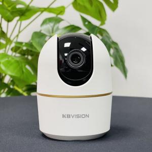 Camera an ninh WiFi 5MP Kbvision, phát hiện người và thú cưng bằng AI, tự động theo dõi, hình ảnh Full Color sắc nét, góc nhìn 355°, đàm thoại hai chiều, bảo mật riêng tư tối đa