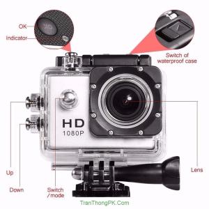 PHIêu LƯU 4K, Camera Hành Trình A19 WiFi + Remote – Quay Video Ultra HD, Kết Nối Không Dây, Gắn Nón & Xe Máy, Chống Nước, Góc Rộng 170°, Ghi Liên Tục – Ghi Lại Hành Trình An Tâm