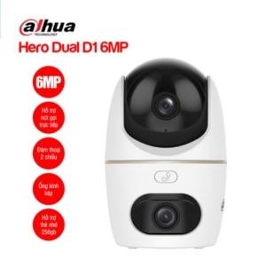 Camera Wifi Dahua Hero Dual DH-H3D-3F, Camera Không Dây 3+3MP Ai Nhân Diện Người Và Vật Nuôi, Pan Tilt Quay Xoay 360°, Giám Sát Nhà Cửa An Toàn, Lắp Trong Nhà, Theo Dõi Từ Xa 24/7
