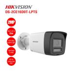 Hikvision DS-2CE16D0T-LPTS 1080P, Camera Trụ IP67, Đèn Trắng + Hồng Ngoại, Nghe Nói Qua Coax, Giám Sát Cửa Hàng