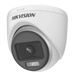 Hikvision DS-2CE76D0T-EXLMF Camera Dome Dual Light 2.0MP, Smart Hybrid Light ban đêm màu + IR 20m, ống kính 2.8/3.6mm, hỗ trợ 4 chuẩn tín hiệu, chống nước IP67 – giám sát an ninh