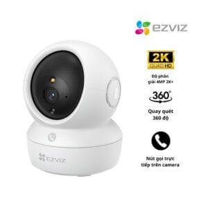 Ezviz CS-H6C-Pro 4MP Pan & Tilt Camera Wifi, Gọi App, Quay Quét 360°, Nhận Diện Người, Ban Đêm Màu
