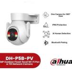 Dahua Picoo B1 DH P5B PV Camera WiFi 5.0 MP, Pan/Tilt 355°/90°, Ban Đêm Màu & IR 30m, AI Nhận Diện Người & Xe, Báo Động Kết Hợp Ánh Sáng, IP66, Nén H.265+ – Giám Sát Toàn Diện