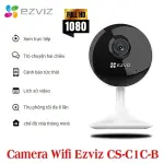 Camera Quan Sát WiFi EZVIZ C1C 1080P, Góc Nhìn 130°, Hồng Ngoại 12M, Chuẩn Nén H.264, Lắp Đặt Nhanh.