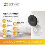 Camera Quan Sát WiFi EZVIZ C1C 1080P, Góc Nhìn 130°, Hồng Ngoại 12M, Chuẩn Nén H.264, Lắp Đặt Nhanh.