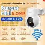 Imou IPC-K2MP-5H1WE Camera WiFi 5MP Pan & Tilt, ánh sáng màu + IR, Smart Tracking, phát hiện con người, báo động đèn + còi, MicroSD 512GB, kết nối WiFi 6 – giám sát thông minh 24/7