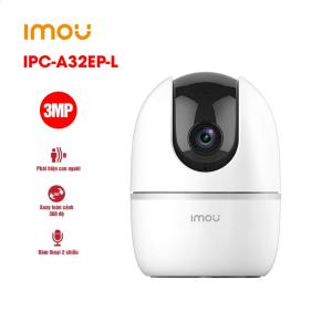 Camera WiFi Imou 3.0MP IPC-A32EP-L Ranger 2, Xoay Quét Pan/Tilt 355°/-5°~80°, Gọi APP 1 Chạm, Phát Hiện Người + Theo Dõi Thông Minh – Giám Sát Nhà Cửa Màu Ban Đêm